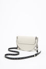 Bolso solapa S piel blanco Bolso solapa S piel blanco