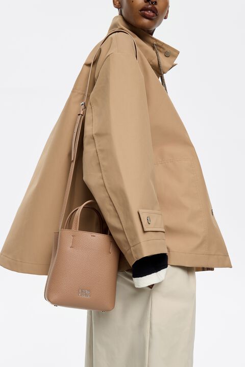 Bolso Chihuahua mini piel marrón claro Bolso Chihuahua mini piel marrón claro
