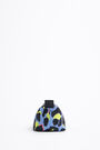 Neceser trapecio S nylon leopardo azul Neceser trapecio S nylon leopardo azul