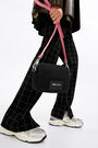 Bolso bandolera XS trenzado negro Bolso bandolera XS trenzado negro