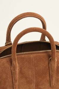 Bolso Romeo mini serraje tabaco