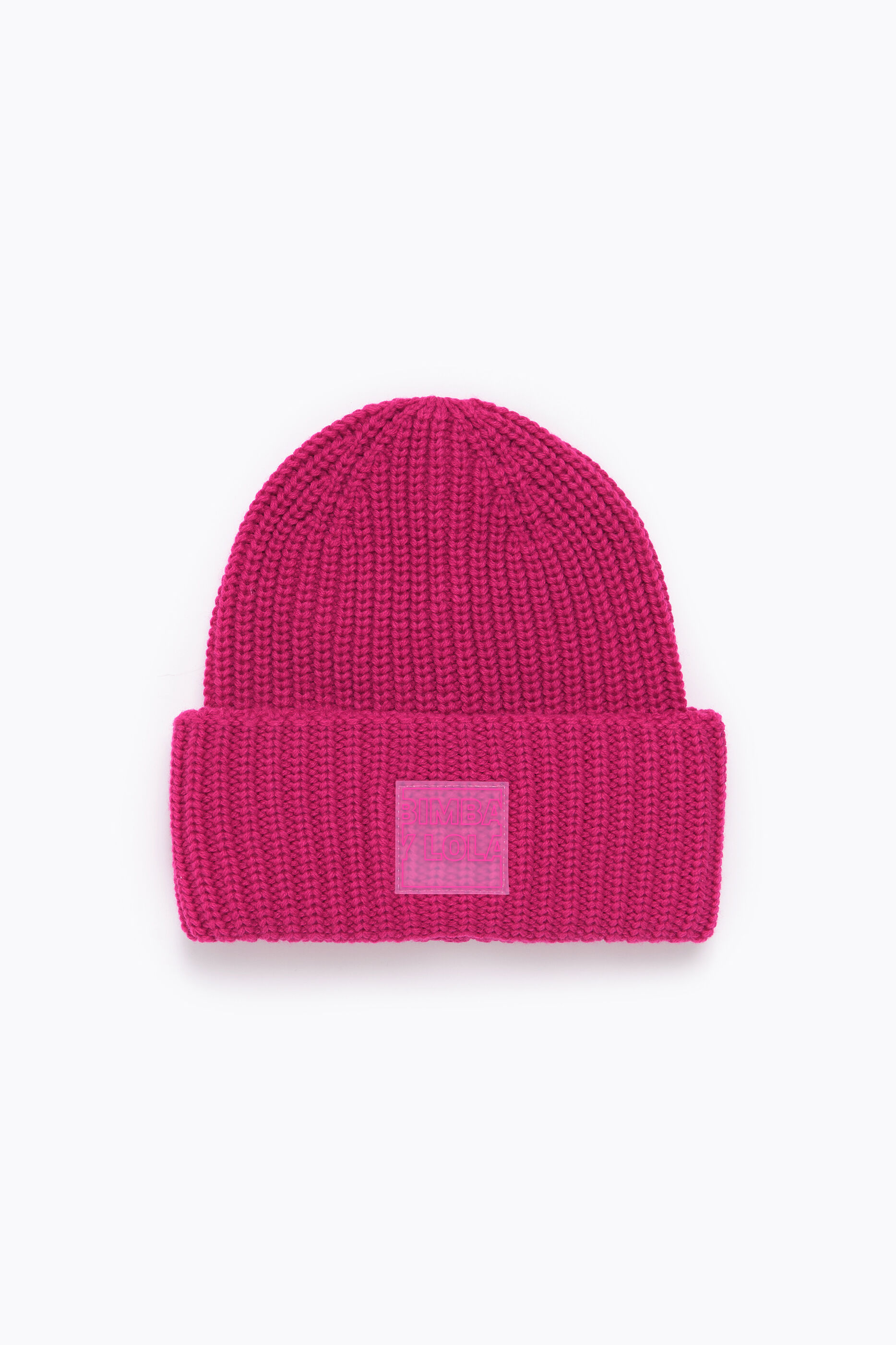 Gorro punto fucsia