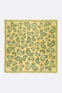 Pa&ntilde;uelo Paisley banana