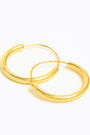 Pendientes aro circular dorado Pendientes aro circular dorado