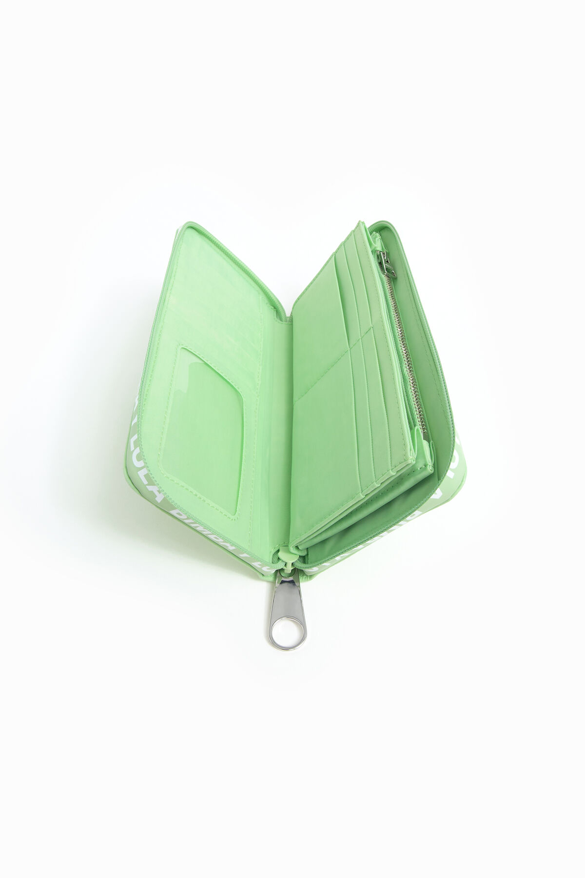 Billetera nylon verde