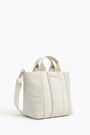 Bolso shopper M acolchado nylon piedra Bolso shopper M acolchado nylon piedra