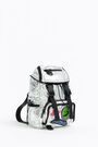 Mochila bolsillos S nylon plata Mochila bolsillos S nylon plata