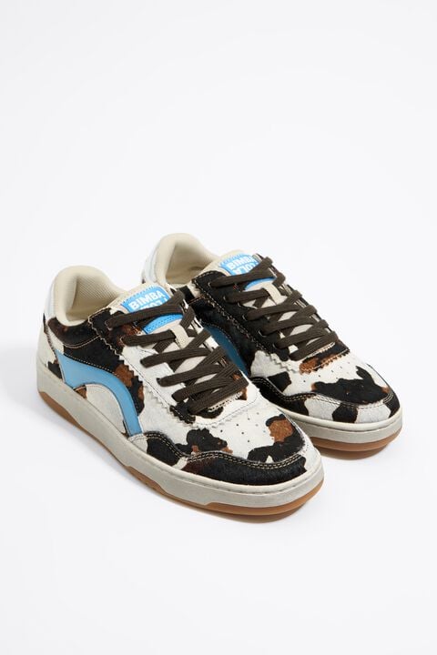 Deportiva cupsole 13 57 pelo print vaca Deportiva cupsole 13 57 pelo print vaca