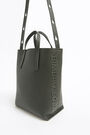 Bolso shopper vertical M piel verde Bolso shopper vertical M piel verde
