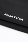 Cartera doble nylon negra Cartera doble nylon negra