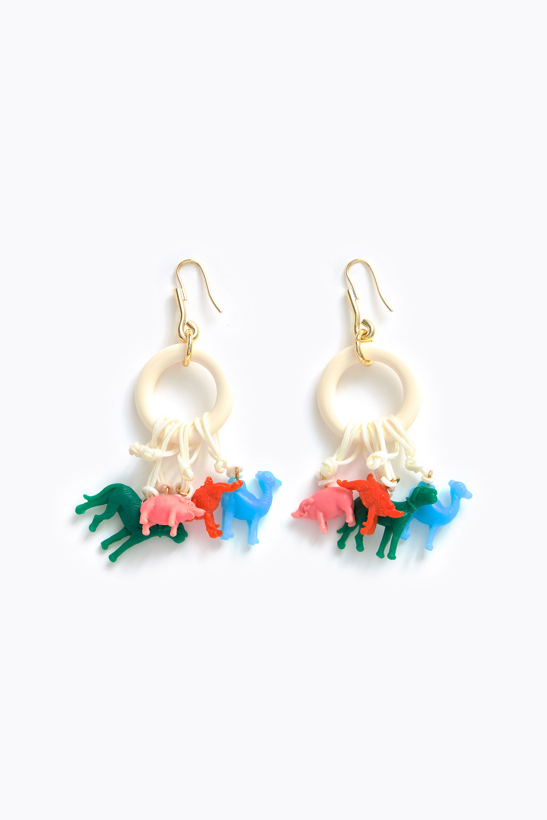 Pendientes colgantes animales