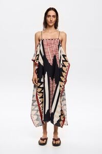 Vestido pañuelo Ikat negro Vestido pañuelo Ikat negro