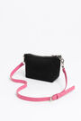 Bolso bandolera S trenzado negro Bolso bandolera S trenzado negro