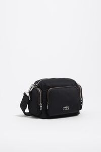 Bolso Pocket peque&ntilde;o nylon antracita oscuro