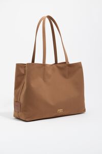 Bolso Chihuahua shopper grande gabardina canela