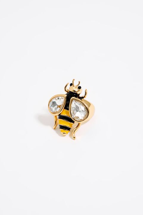 Anillo abeja cristales Anillo abeja cristales