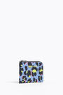 Monedero S nylon leopardo azul Monedero S nylon leopardo azul
