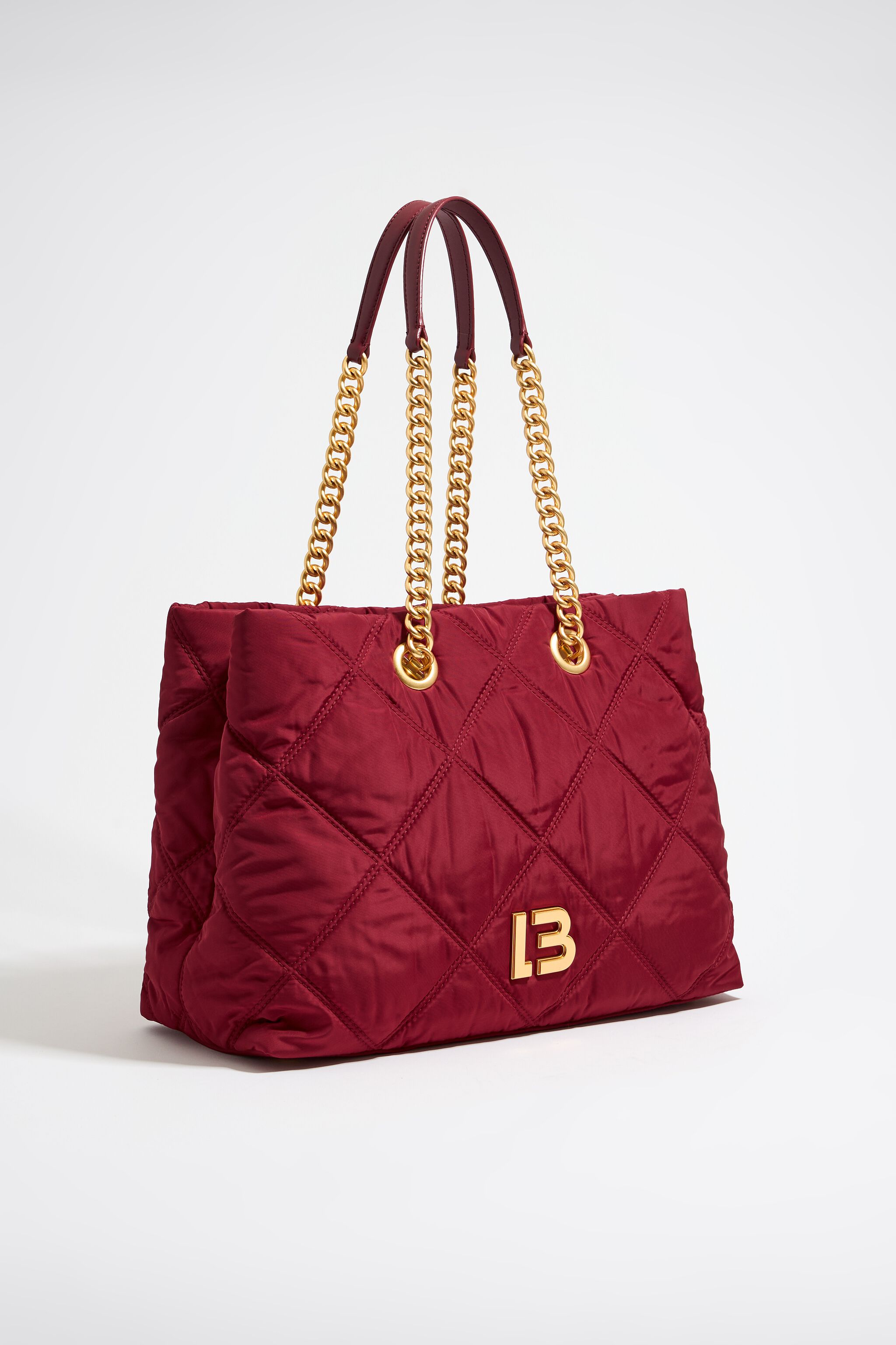 Bolso acolchado best sale rojo