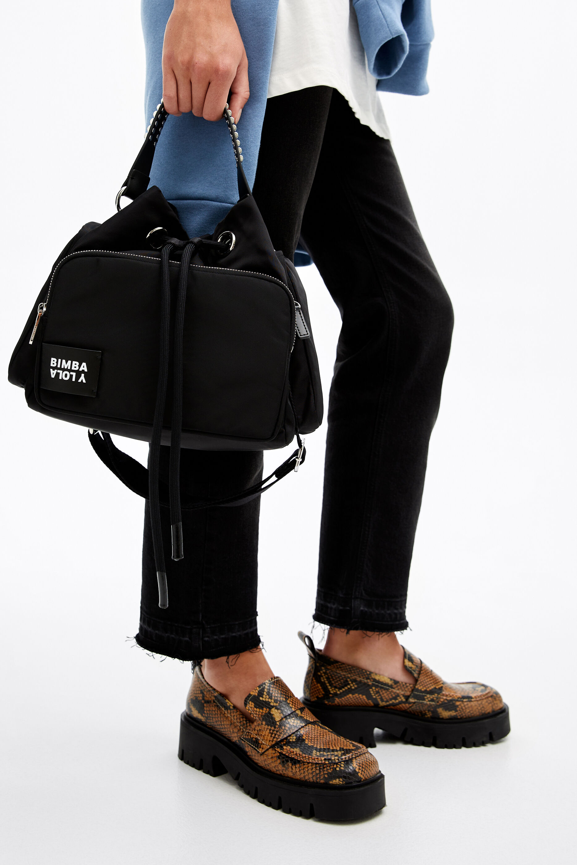 BOLSO SACA L NYLON NEGRO Teima Store Chile
