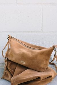 Bolso Madrid mediano serraje natural