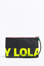 Neceser sobre piel logo negro Neceser sobre piel logo negro