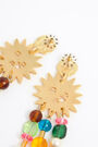 Pendientes sol vidrios Pendientes sol vidrios