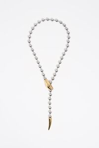 Collar serpiente bicolor