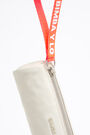 Estuche cilíndrico M nylon marfil Estuche cilíndrico M nylon marfil