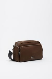 Bolso Pocket mediano gabardina encerada caqui oscuro