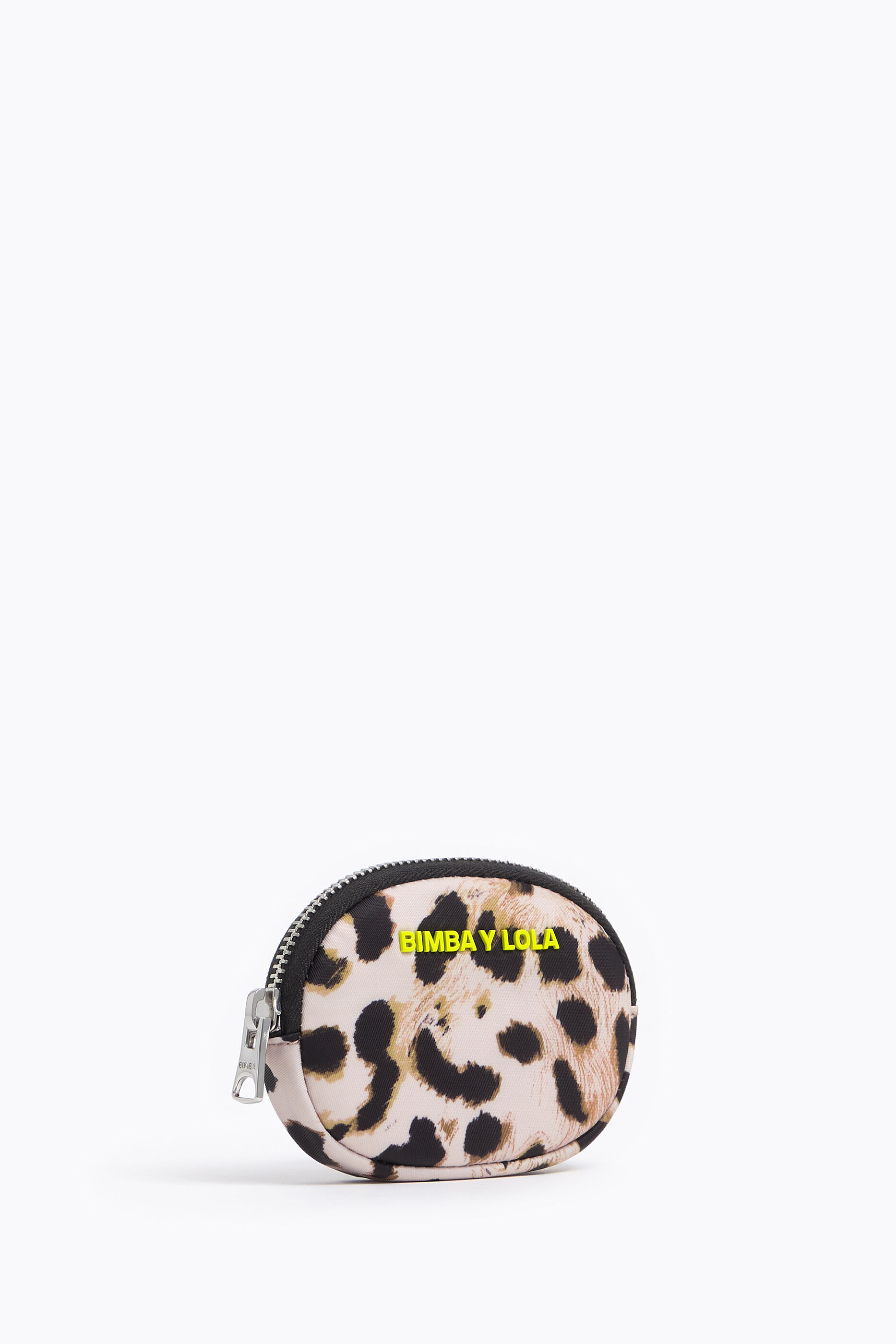 Monedero ovalado nylon Animal-Print