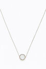 Collar corto fino logo blanco Collar corto fino logo blanco