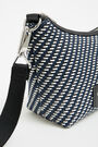 Bolso banana S trenzado azul Bolso banana S trenzado azul
