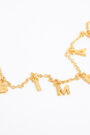 Collar corto letras logo Collar corto letras logo