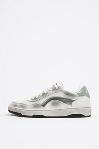 Deportiva cupsole 13 57 piel plata