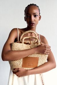 Bolso capazo grande natural Bolso capazo grande natural