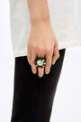 Anillo cristales multicolor Anillo cristales multicolor