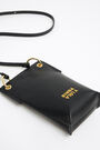 Minibolso móvil piel negro Minibolso móvil piel negro