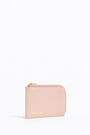 Monedero tarjetero piel rosa Monedero tarjetero piel rosa