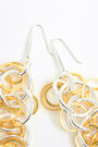 Pendientes largos multiarandelas Pendientes largos multiarandelas