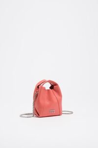 Bolso Paper micro piel coral