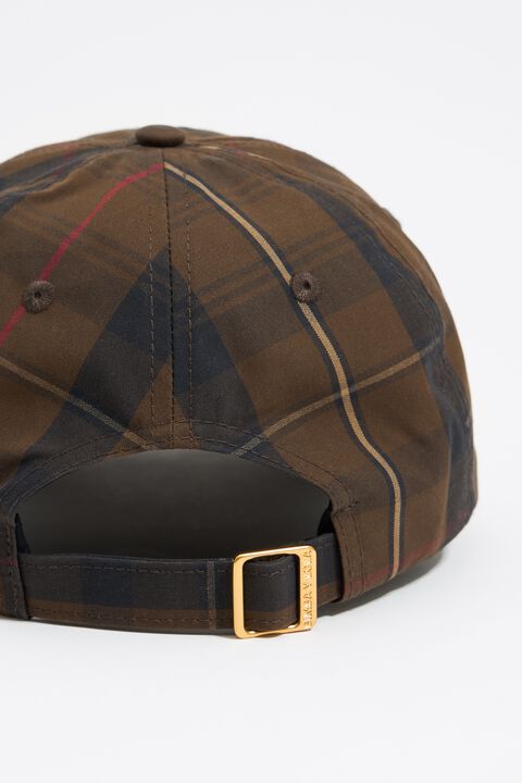 Gorra cuadros marrón Gorra cuadros marrón
