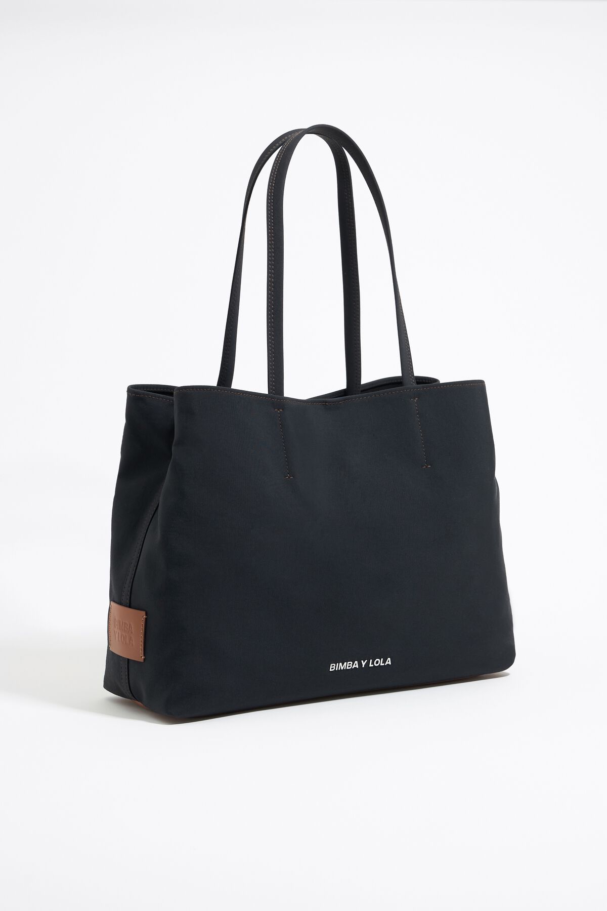 Bolso shopper Chihuahua grande gabardina antracita