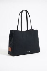 Bolso shopper Chihuahua grande gabardina antracita