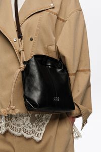 Bolso Paper mini piel negro