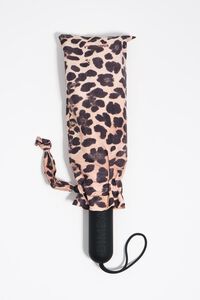 Paraguas estampado leopardo