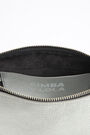 Bolso bandolera rectangular L piel plata Bolso bandolera rectangular L piel plata