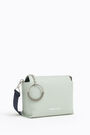 Bolso bandolera L rectangular piel verde Bolso bandolera L rectangular piel verde