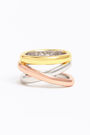 Anillo bandas tricolor Anillo bandas tricolor