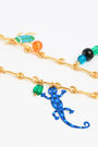 Collar largo animales vidrios Collar largo animales vidrios