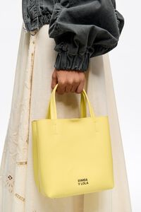 Bolso Chihuahua peque&ntilde;o piel amarillo &aacute;cido